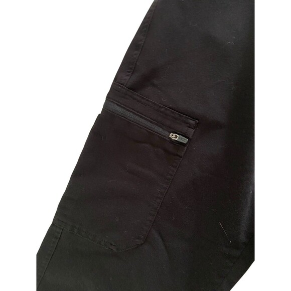 Figs Womens High Waisted Yola Skinny Scrub Pants Size XS Black Healthcare Nurse - Picture 4 of 14